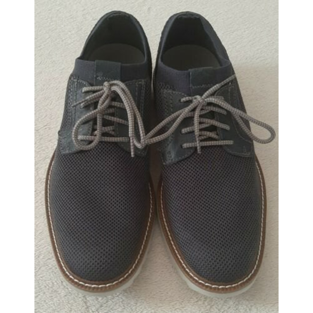 Dockers Mens Feinstein Knit Smart Series Dress Casual Oxford Shoe Blue Size 8M